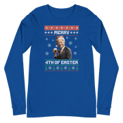 Merry 4th Of Easter Long Sleeve Tee