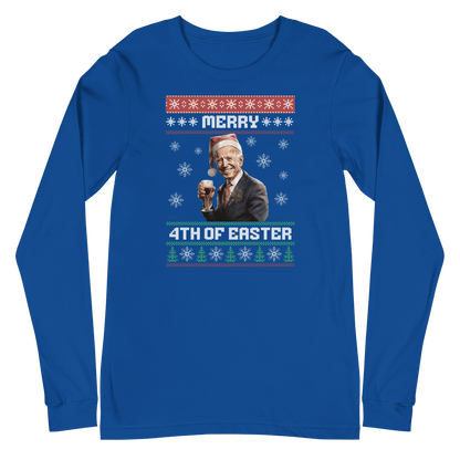 Merry 4th Of Easter Long Sleeve Tee