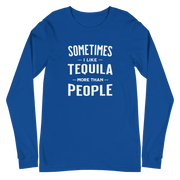 Sometimes I Like Tequila Long Sleeve Tee - Stylish & Comfy DRINKING,LONG SLEEVE TEE,MENS,New,SPRING BREAK,UNISEX,WOMENS