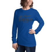 Life Happens Bourbon Helps Tee: Long Sleeve Versatility BOURBON,DRINKING,LONG SLEEVE TEE,MENS,New,UNISEX,WOMENS Dayzzed Apparel