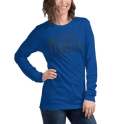 Life Happens Tequila Helps Tee - Versatile Long Sleeve DRINKING,LONG SLEEVE TEE,MENS,New,TEQUILA,UNISEX,WOMENS Dayzzed Apparel