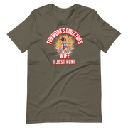 Fireworks Director's Wife I Just Run Women's T-shirt