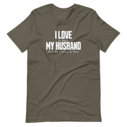 I Love It When My Husband Gets Me A Glass Of Wine Tshirt