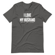 I Love It When My Husband Gets Me A Glass Of Wine Tshirt