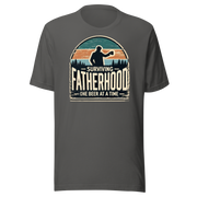 Embrace fatherhood with our soft, lightweight tee. Perfect fit, pre-shrunk fabric, and flattering for all. Ideal for every dad!