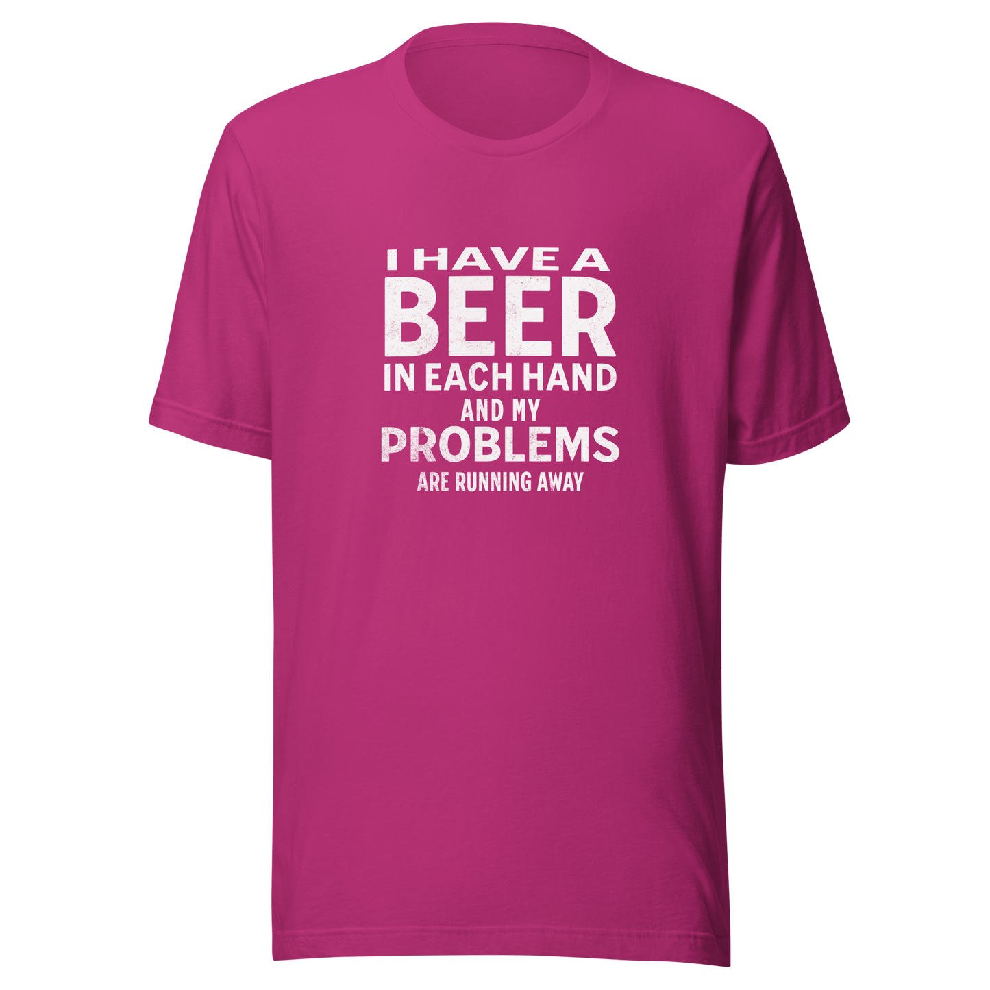 I Have a Beer in Each Hand Tee