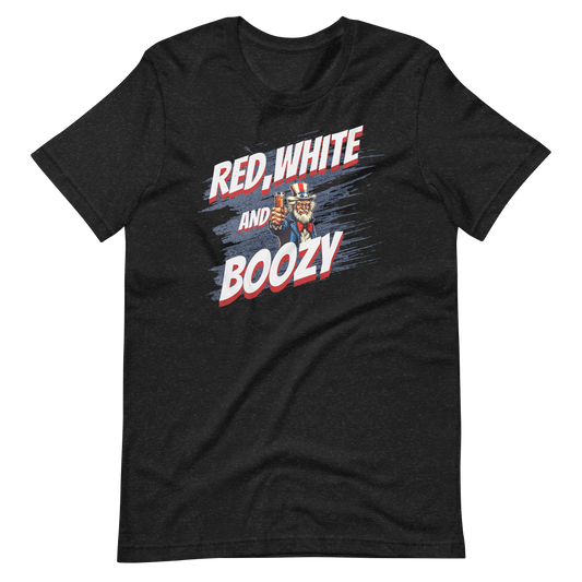 Red White And Boozy T-shirt