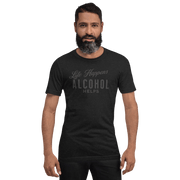 "Life Happens Alcohol Helps" T-Shirt: Embrace Fun! Get your hands on the ultimate funny drinking t-shirt. Comfortable, lightweight, and perfect for all. Dive into fun with style!