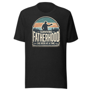 Embrace fatherhood with our soft, lightweight tee. Perfect fit, pre-shrunk fabric, and flattering for all. Ideal for every dad!