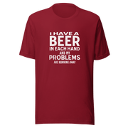 I Have a Beer in Each Hand Tee