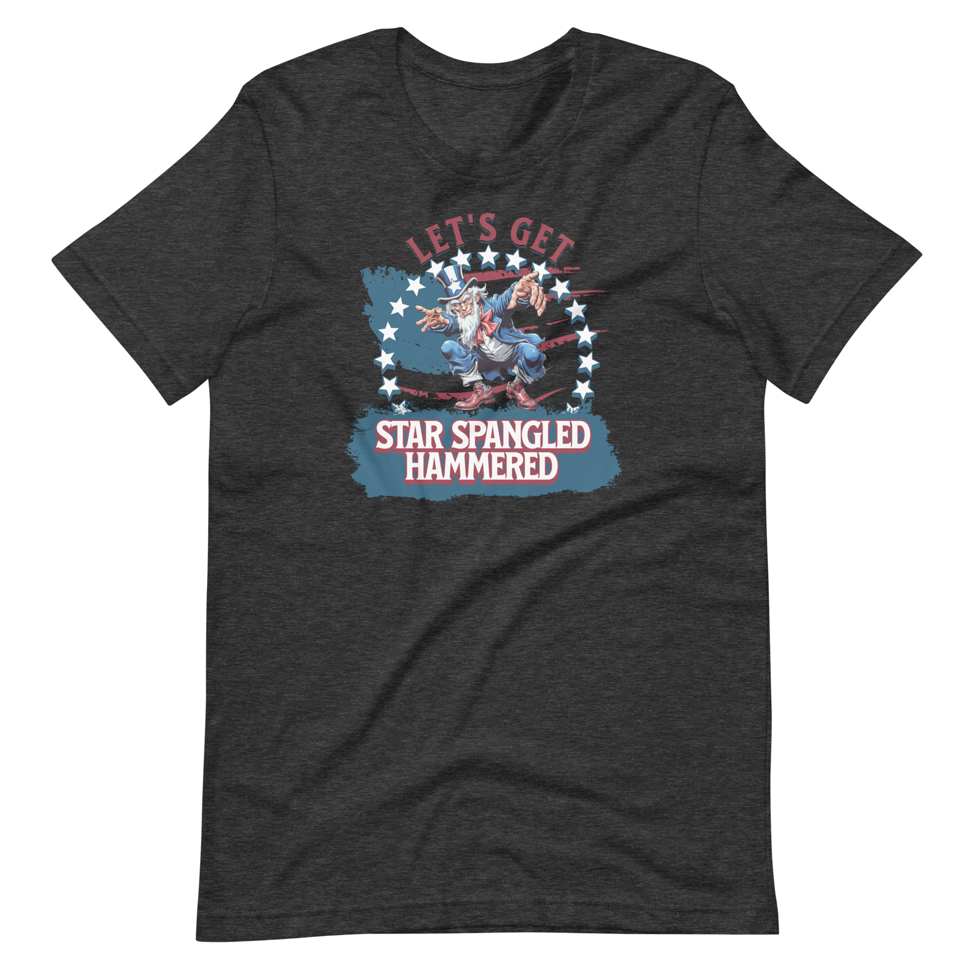 Let's Get Star Spangled Hammered T-shirt