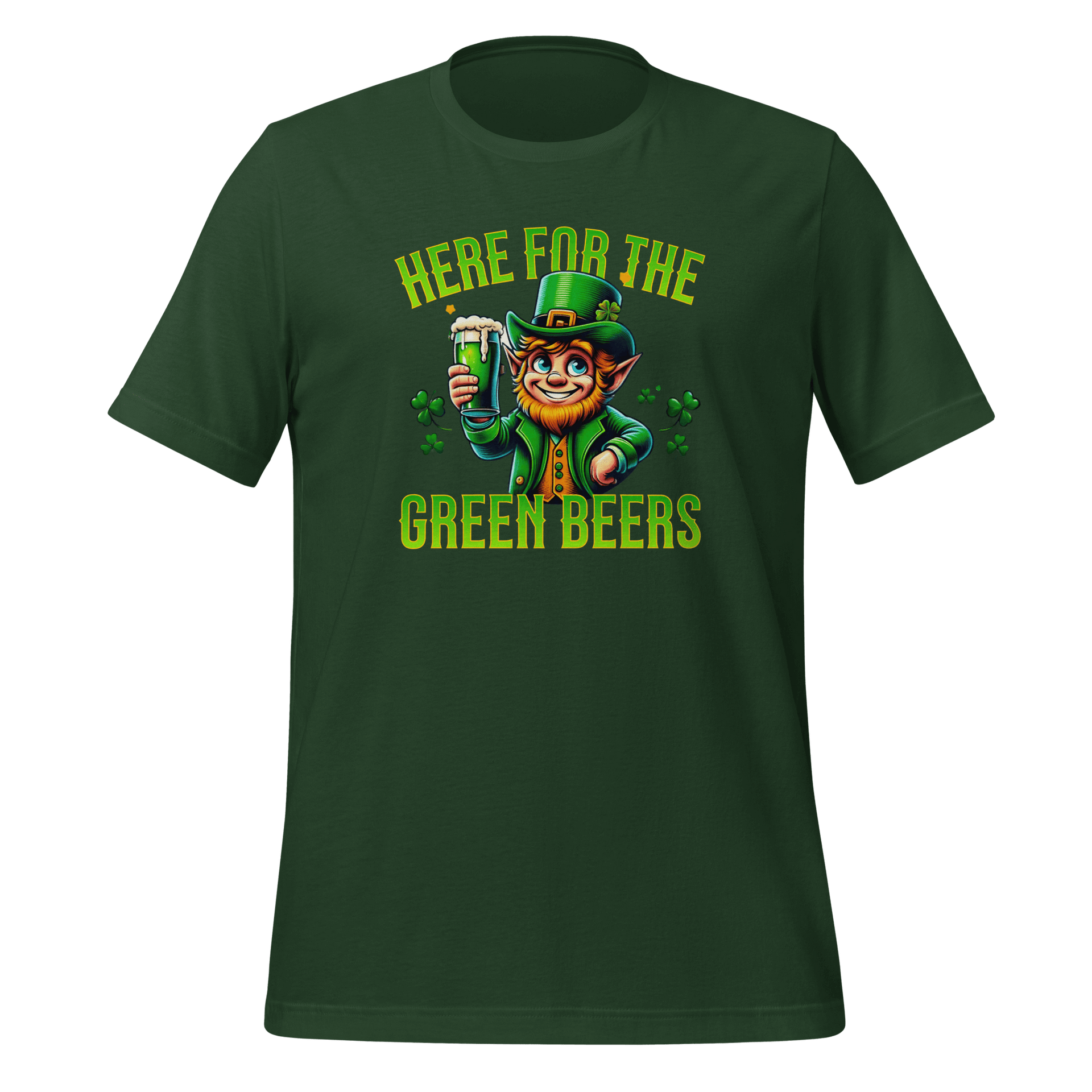 Here For The Green Beers Tee