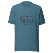 Life Happens Vodka Helps Tee - Funny & Comfy Drinking Shirt MENS,New,TSHIRT,UNISEX,WOMENS Dayzzed Apparel