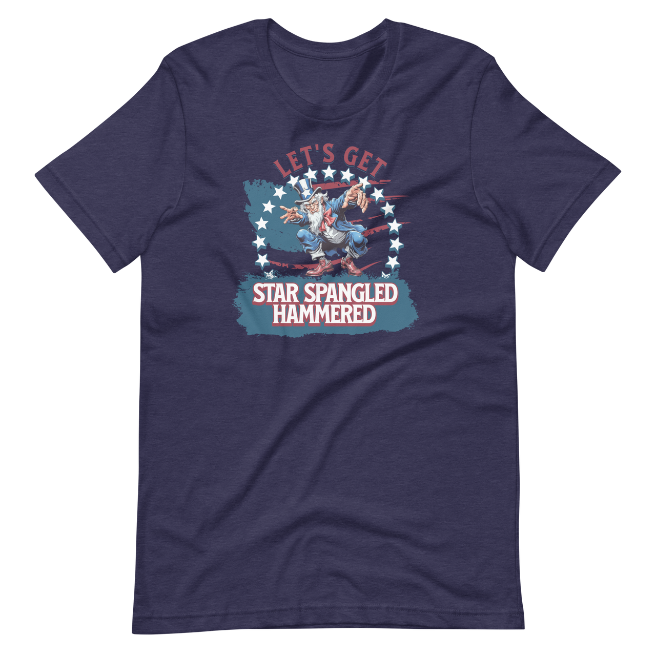 Let's Get Star Spangled Hammered T-shirt