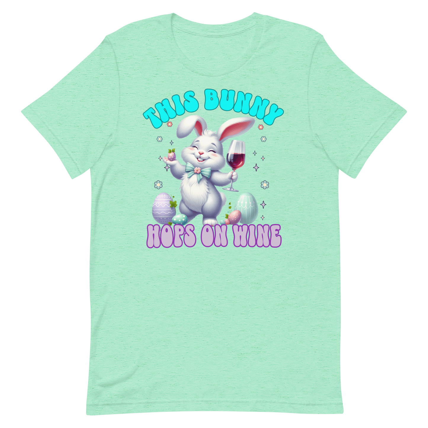 This Bunny Hops On Wine Tee