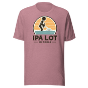 IPA Lot in Pools T-Shirt: The Ultimate Beer Lover's Tee Dive into style & comfort with our IPA Lot in Pools t-shirt! Perfect for beer fans & pool parties, this soft, stretchy tee is a must-have.