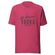 Life Happens Vodka Helps Tee - Funny & Comfy Drinking Shirt MENS,New,TSHIRT,UNISEX,WOMENS Dayzzed Apparel