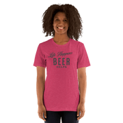 Life Happens Beer Helps Tee - Perfect Everyday Comfort BEER,DRINKING,MENS,New,TSHIRT,UNISEX,WOMENS Dayzzed Apparel