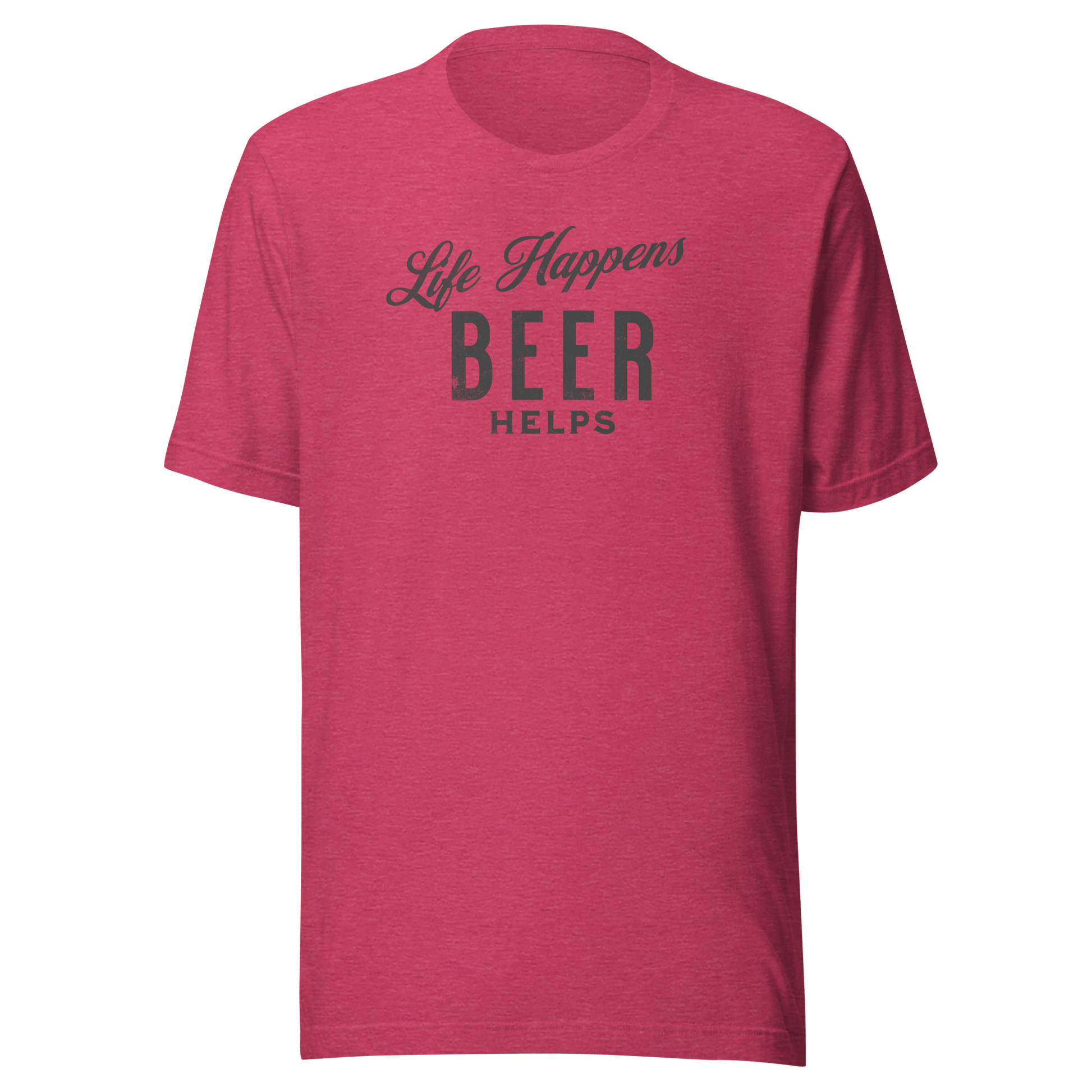 Life Happens Beer Helps Tee - Perfect Everyday Comfort BEER,DRINKING,MENS,New,TSHIRT,UNISEX,WOMENS Dayzzed Apparel