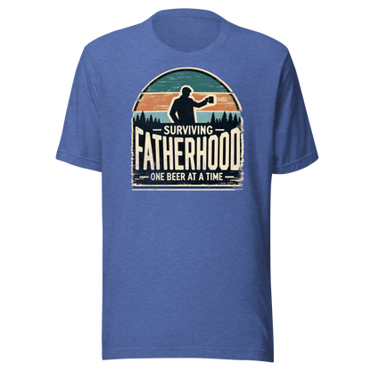 Surviving Fatherhood One Beer at a Time Tee