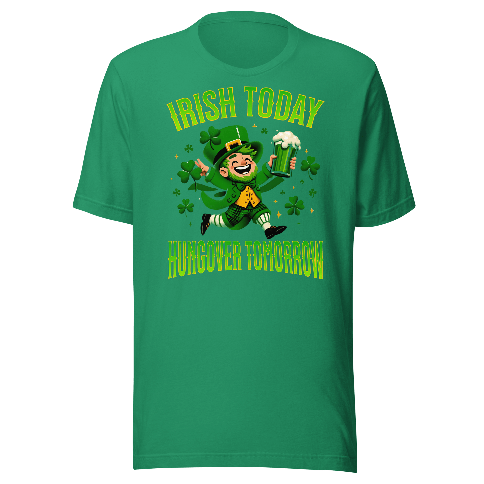 Irish Today Hungover Tomorrow T-shirt