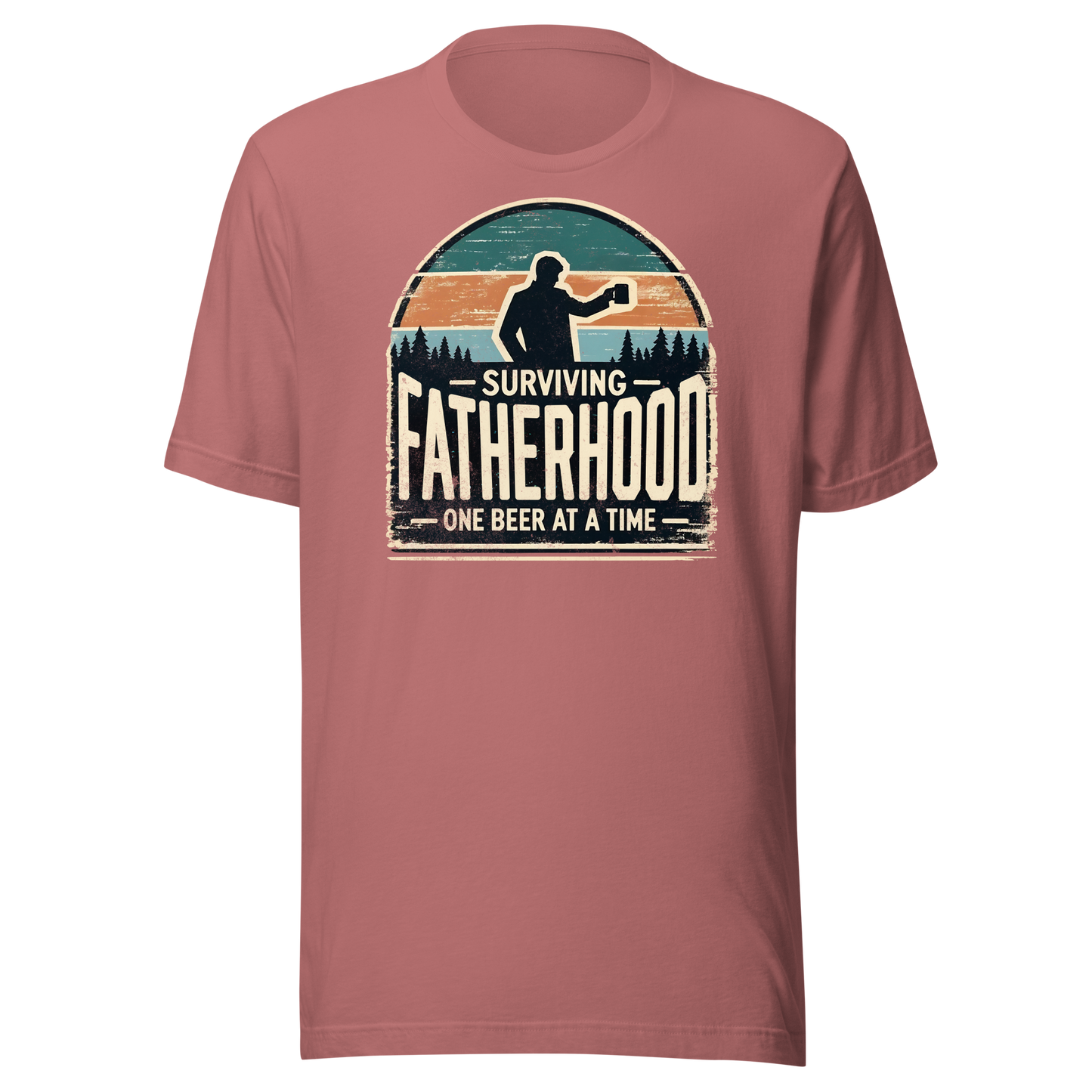 Surviving Fatherhood One Beer at a Time Tee