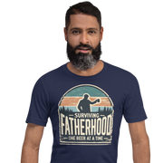 Embrace fatherhood with our soft, lightweight tee. Perfect fit, pre-shrunk fabric, and flattering for all. Ideal for every dad!