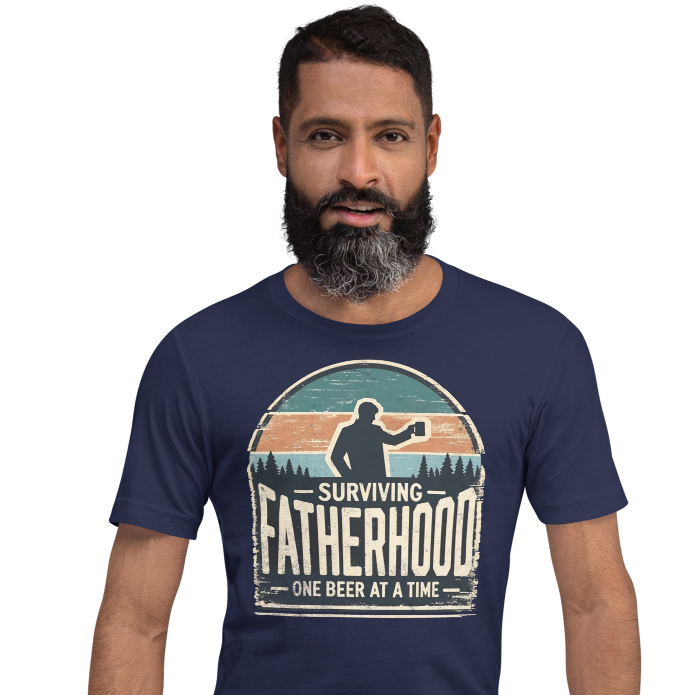 Embrace fatherhood with our soft, lightweight tee. Perfect fit, pre-shrunk fabric, and flattering for all. Ideal for every dad!