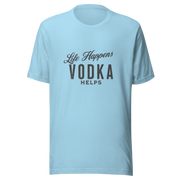 Life Happens Vodka Helps Tee - Funny & Comfy Drinking Shirt MENS,New,TSHIRT,UNISEX,WOMENS Dayzzed Apparel