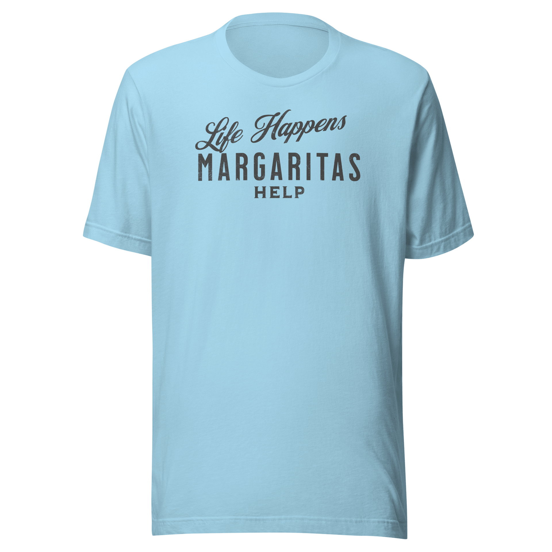 Life Happens Margarita Helps Tee - Perfect Everyday Comfort DRINKING,MARGARITAS,MENS,New,TSHIRT,UNISEX,WOMENS Dayzzed Apparel