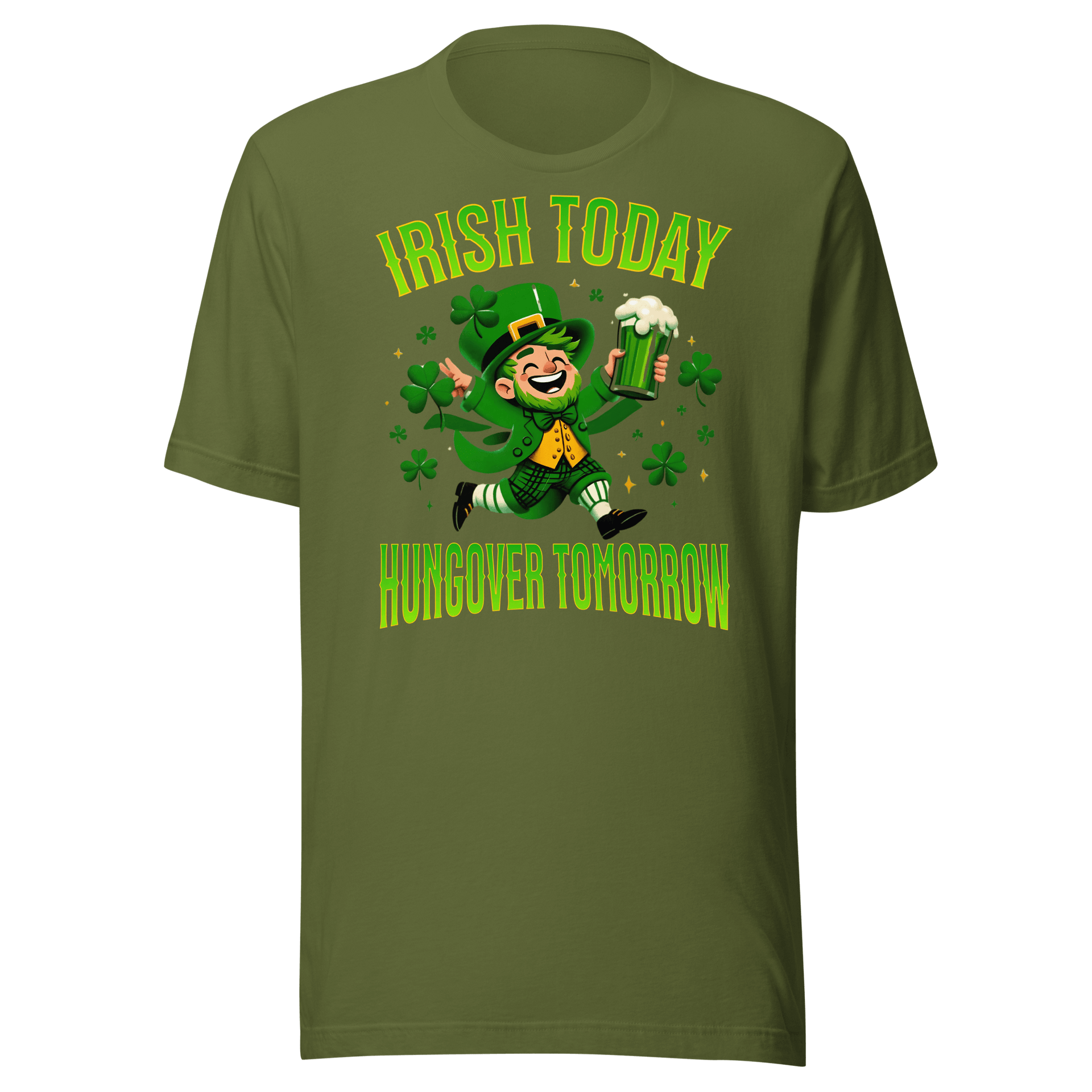 Irish Today Hungover Tomorrow T-shirt