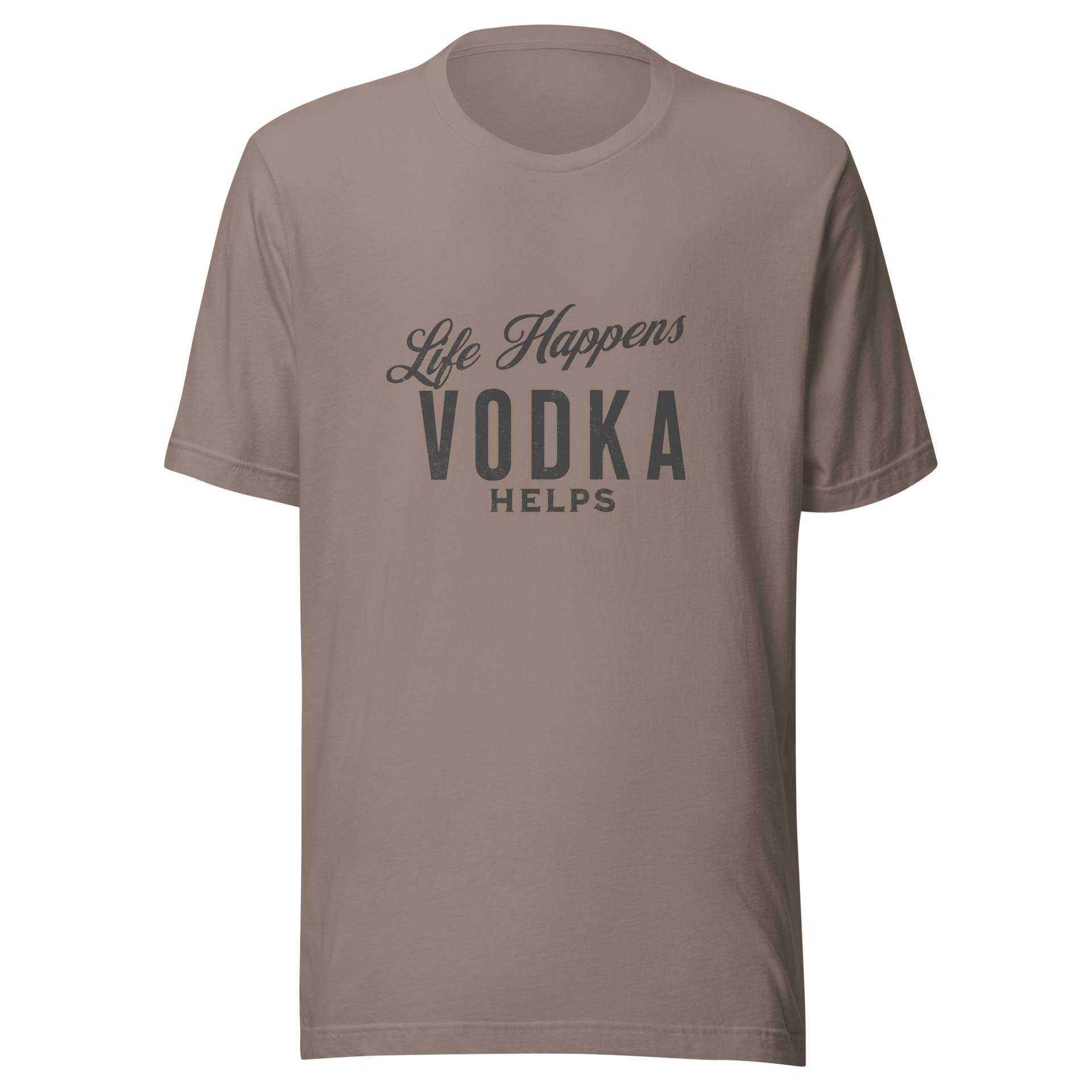 Life Happens Vodka Helps Tee - Funny & Comfy Drinking Shirt MENS,New,TSHIRT,UNISEX,WOMENS Dayzzed Apparel