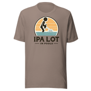 IPA Lot in Pools T-Shirt: The Ultimate Beer Lover's Tee Dive into style & comfort with our IPA Lot in Pools t-shirt! Perfect for beer fans & pool parties, this soft, stretchy tee is a must-have.