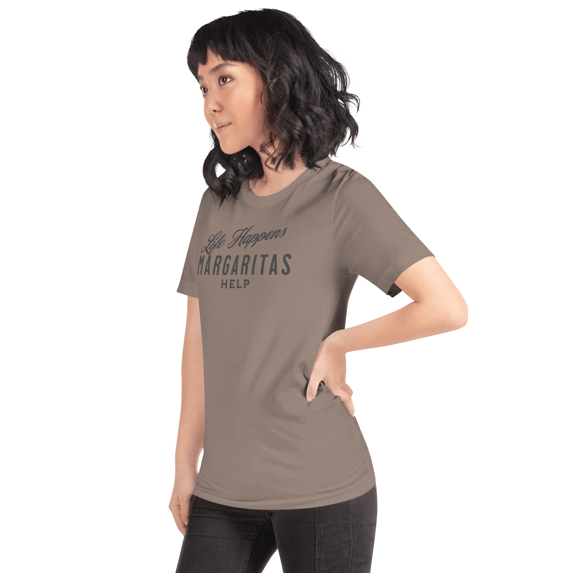 Life Happens Margarita Helps Tee - Perfect Everyday Comfort DRINKING,MARGARITAS,MENS,New,TSHIRT,UNISEX,WOMENS Dayzzed Apparel