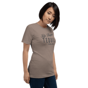 Life Happens Tequila Helps Tee - Unwind with humor DRINKING,MENS,New,TEQUILA,TSHIRT,UNISEX,WOMENS Dayzzed Apparel