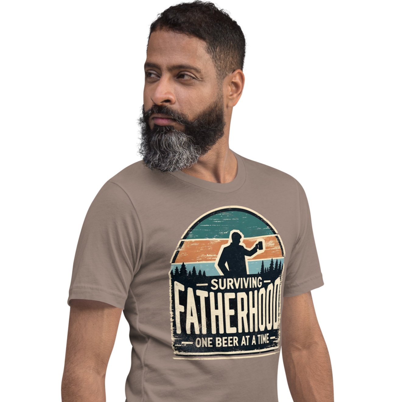 Surviving Fatherhood One Beer at a Time Tee