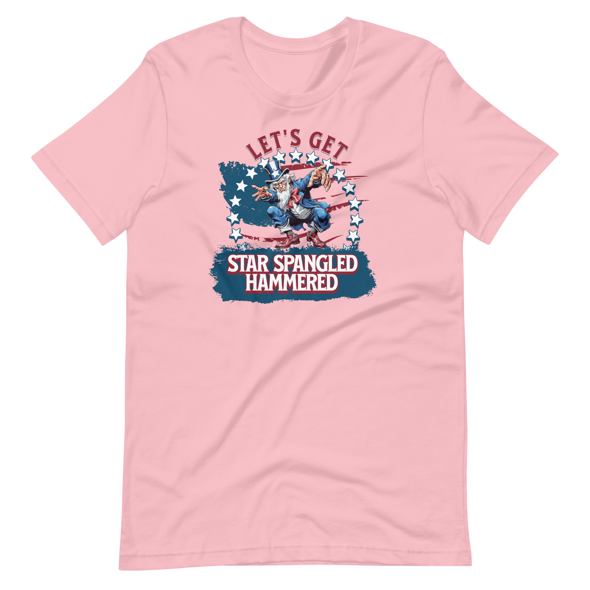 Let's Get Star Spangled Hammered T-shirt