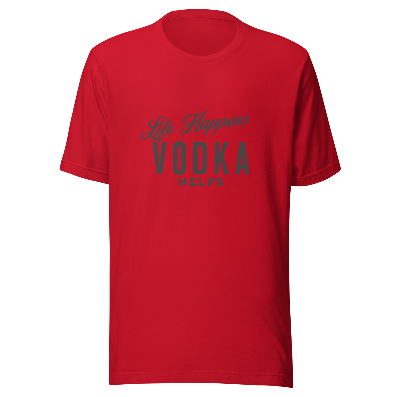 Life Happens Vodka Helps Tee - Funny & Comfy Drinking Shirt MENS,New,TSHIRT,UNISEX,WOMENS Dayzzed Apparel