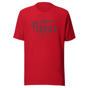 Life Happens Tequila Helps Tee - Unwind with humor DRINKING,MENS,New,TEQUILA,TSHIRT,UNISEX,WOMENS Dayzzed Apparel