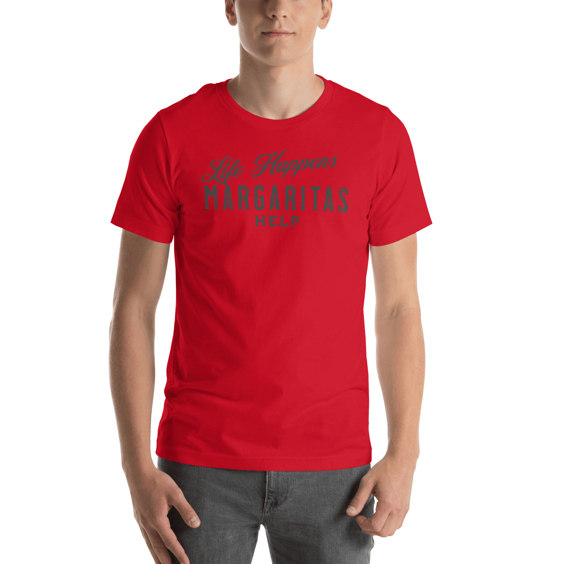 Life Happens Margarita Helps Tee - Perfect Everyday Comfort DRINKING,MARGARITAS,MENS,New,TSHIRT,UNISEX,WOMENS Dayzzed Apparel