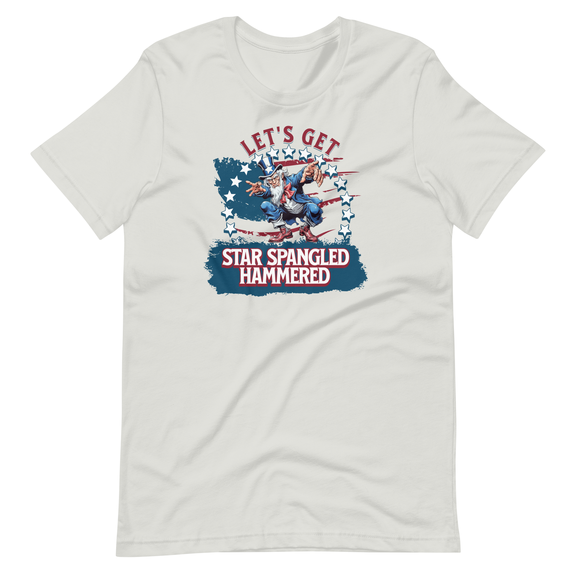 Let's Get Star Spangled Hammered T-shirt