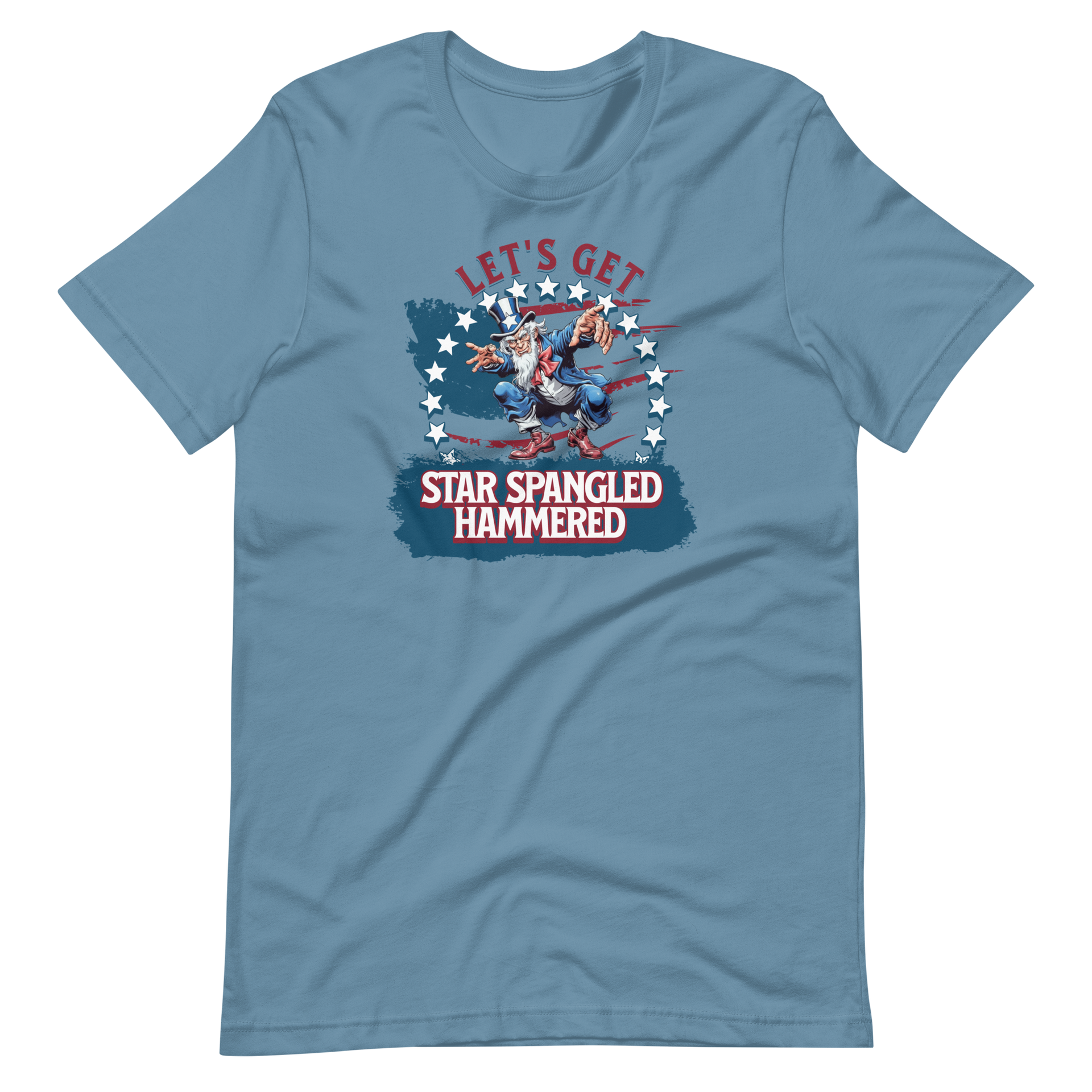 Let's Get Star Spangled Hammered T-shirt