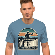 Embrace fatherhood with our soft, lightweight tee. Perfect fit, pre-shrunk fabric, and flattering for all. Ideal for every dad!