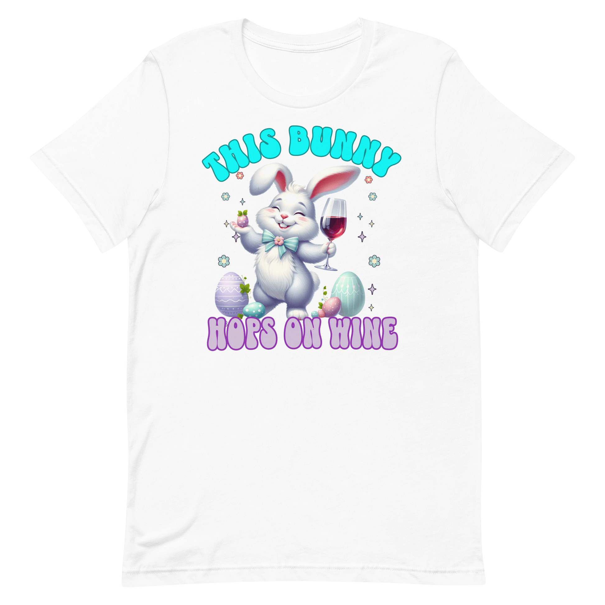 This Bunny Hops On Wine Tee