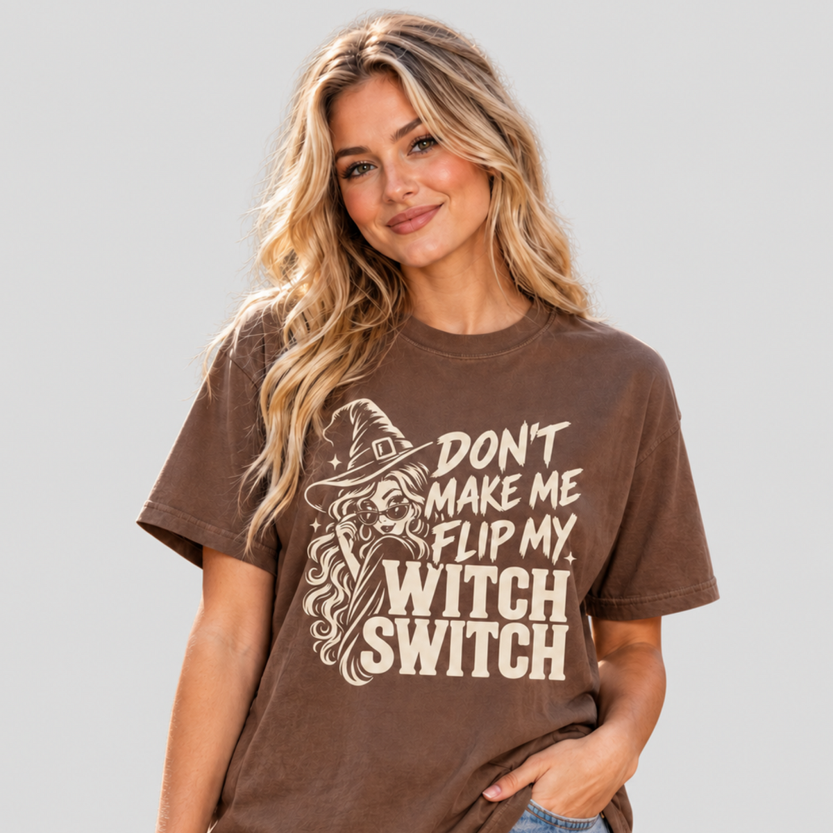Wine Before Witchcraft Funny Halloween T-Shirt