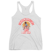 Fireworks Director's Wife I Just Run Women's Racerback Tank