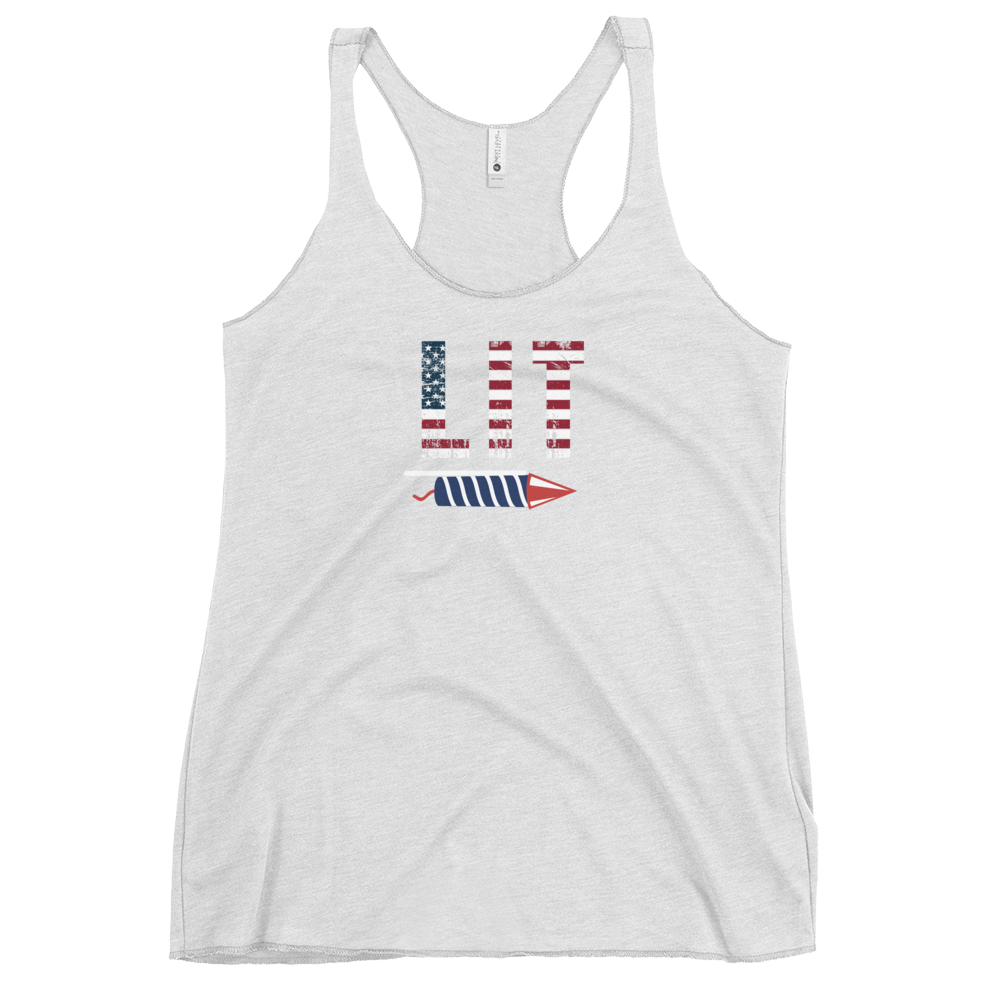 Lit Women's Racerback Tank