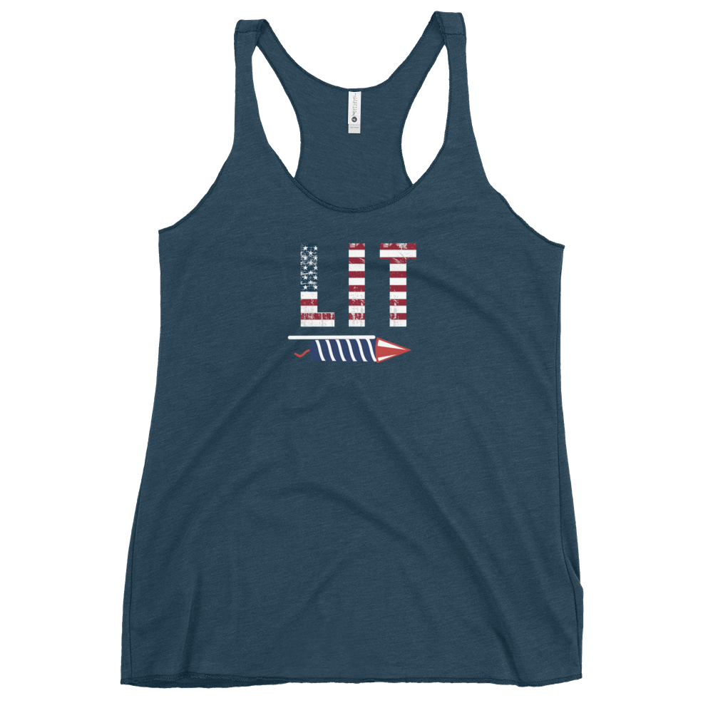 Lit Women's Racerback Tank