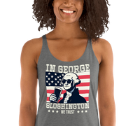 Celebrate with style in our In George Sloshington We Trust Tank for 4th of July. Perfect blend of patriotism & fun, lightweight for summer. Shop now!