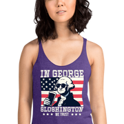 Celebrate with style in our In George Sloshington We Trust Tank for 4th of July. Perfect blend of patriotism & fun, lightweight for summer. Shop now!